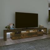 vidaXL-Tv-meubel-LED-verlichting-230x36,5x40-cm-gerookt-eikenkleurig