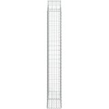 vidaXL-Schanskorf-gewelfd-100x30x200/220-cm-gegalvaniseerd-ijzer