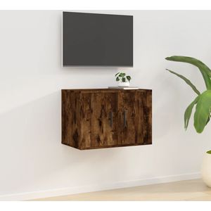 vidaXL TV-Wandschrank Räuchereiche 57x34,5x40 cm