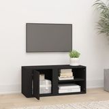 vidaXL-Tv-meubel-80x31,5x36-cm-bewerkt-hout-zwart