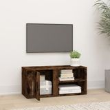 vidaXL-Tv-meubel-80x31,5x36-cm-bewerkt-hout-gerookt-eikenkleurig