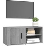 VidaXL TV-meubels 2 st 80x31,5x36 cm Bewerkt Hout Grijs Sonoma Eiken