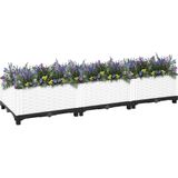 vidaXL Hochbeet 120x40x23 cm Polypropylen