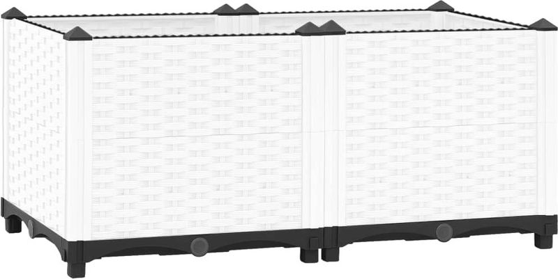 Hochbeet 80x40x38 cm Polypropylen Vidaxl