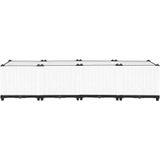 vidaXL Hochbeet 160x40x38 cm Polypropylen