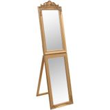 Vidaxl - Standspiegel Golden 50x200 cm
