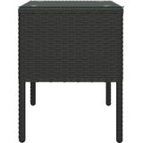 vidaXL-Bijzettafel-53x37x48-cm-poly-rattan-en-gehard-glas-zwart