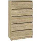 vidaXL-Ladekast-60x36x103-cm-bewerkt-hout-sonoma-eikenkleurig