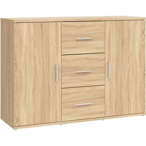 vidaXL-Dressoir-91x29,5x65-cm-bewerkt-hout-sonoma-eikenkleurig