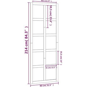 VidaXL-Schuifdeur-100x1,8x214-cm-massief-grenenhout