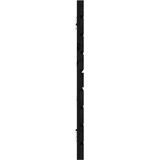 Wand-Kopfteil Schwarz 166x3x63 cm Massivholz Kiefer vidaXL