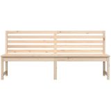vidaXL Tuinbank 201,5 cm massief grenenhout