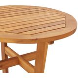 3-tlg. Bar-Set Massivholz Akazie Vidaxl