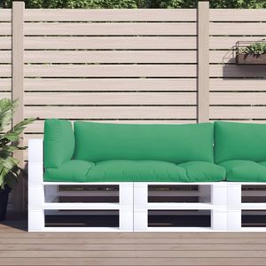 VidaXL Stoelkussens 6 st 50x50x7 cm oxford stof roze