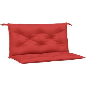 vidaXL Gartenbank-Auflagen 2 Stk. Rot 100x50x7 cm Oxford-Gewebe