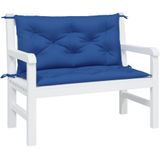 vidaXL Gartenbank-Auflagen 2 Stk. Königsblau 100x50x7 cm Oxford-Gewebe