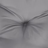 vidaXL Gartenbank-Auflagen 2 Stk. Grau 200x50x7 cm Oxford-Gewebe