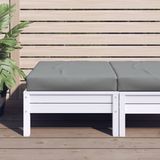 Palettenkissen Grau 60x60x8 cm Oxford-Gewebe Vidaxl