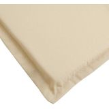 vidaXL Ligbedkussen - Beige - Oxford Stof - 180x60x4 cm