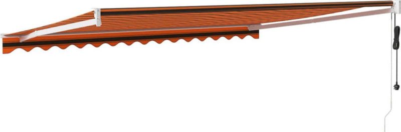 vidaXL-Luifel-automatisch-uitschuifbaar-4,5x3-m-oranje-en-bruin