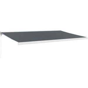 Luifel voor in de tuin, UV-bescherming, weerbestendig, HDPE ademend, 2,5 x 5 m, beigewit