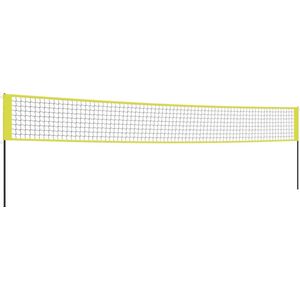 VidaXL-Volleybalnet-823x244-cm-PE-stof-geel-en-zwart