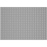 vidaXL - Verzwaringsdeken - Grijs - Katoen - 140x200 cm