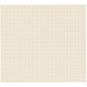 Verzwaringsdeken - Lichtcrème - Polyester - Hypoallergene Vulling