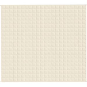 Verzwaringsdeken - Lichtcrème - Ademend - Hypoallergene Vulling