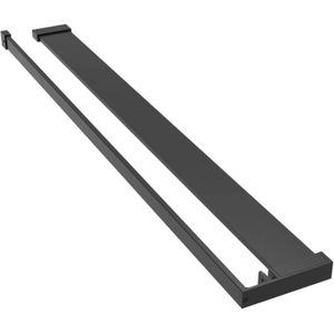 VidaXL-Doucheschap-voor-inloopdouchewand-90-cm-aluminium-zwart