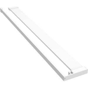 vidaXL-Wandschap-voor-inloopdouchewand-90-cm-aluminium-wit