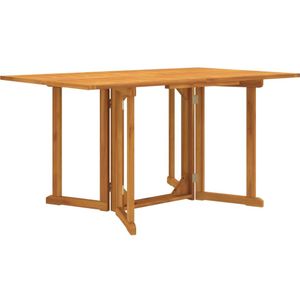 VidaXL Inklapbare Tuintafel 150x90x75 cm - Massief Teakhout