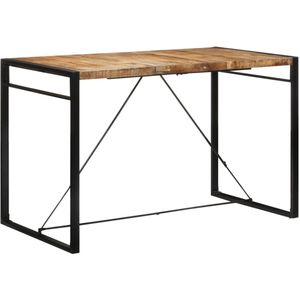 vidaXL Bartafel 175x90x110 cm massief ruw mangohout