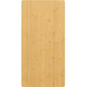 vidaXL Tischplatte 40x80x2,5 cm Bambus