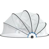 vidaXL - Zwembadoverkapping - rond - 467x234 - cm - PVC