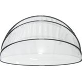 vidaXL - Zwembadoverkapping - rond - 467x234 - cm - PVC