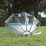vidaXL - Zwembadoverkapping - rond - 467x234 - cm - PVC
