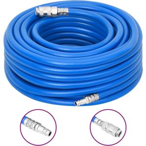 vidaXL - Luchtslang - 0,6'' - 2 - m - PVC - blauw