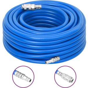 vidaXL - Luchtslang - 0,7'' - 10 - m - PVC - blauw