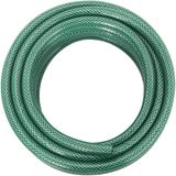 vidaXL Tuinslang met koppelingsset 0,6'' 20 m PVC groen