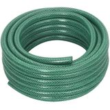 vidaXL Tuinslang met koppelingsset 0,6'' 50 m PVC groen