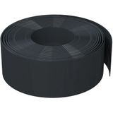 vidaXL Tuinranden 3 st 10 m 20 cm polyetheen zwart