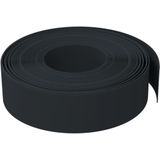 vidaXL Tuinrand 10 m 15 cm polyetheen zwart