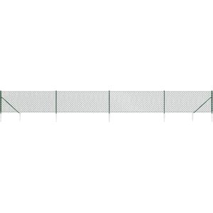 Gaashek - Groen - Gegalvaniseerd Staal met PVC-Coating
