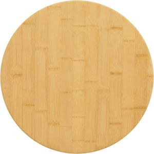 Vidaxl - Tischplatte Ø50x1,5 cm Bambus