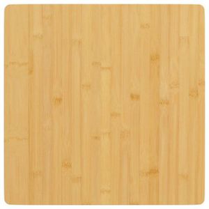 vidaXL Tischplatte 40x40x4 cm Bambus