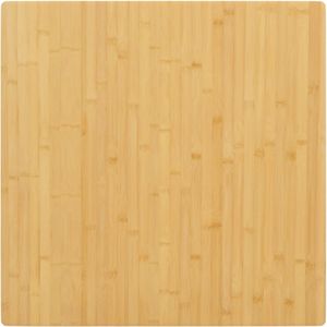 vidaXL Tischplatte 80x80x4 cm Bambus