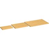 vidaXL 3-tlg. Schneidebrett-Set Bambus