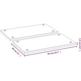 vidaXL - Kookplaatafdekkingen - 2 Stuks - Bamboe