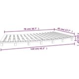 vidaXL Spa-ombouw poly rattan en massief acaciahout zwart